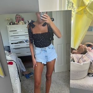 Super cute tie strap top